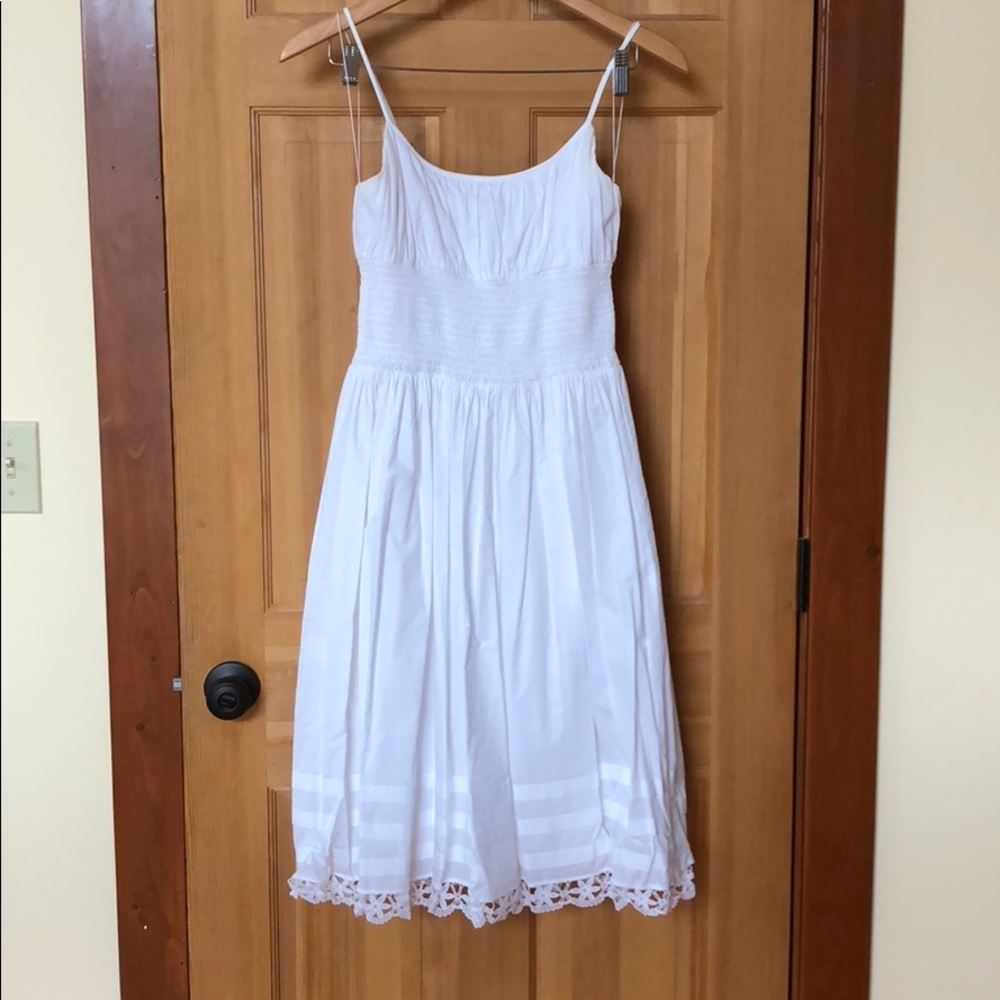 White Cotton London Times Dress